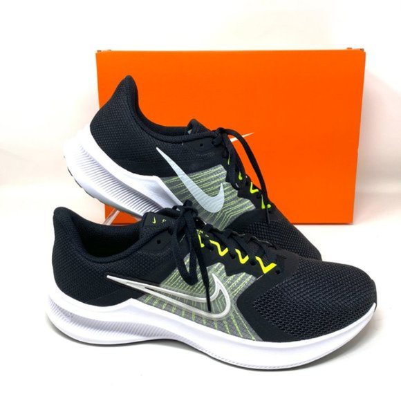 💖MEGA SALE💖Nike Men CW3411 003 Downshifter 11 Running Black Photon Dust Whit - Picture 3 of 10